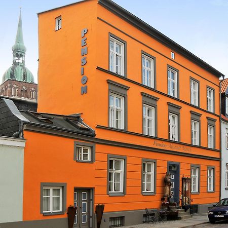 Pension Altstadt Moench In Top Lage Preis Inclusive 5 Prozent Bettensteuer Und Fruehstueck Stralsund Exterior foto